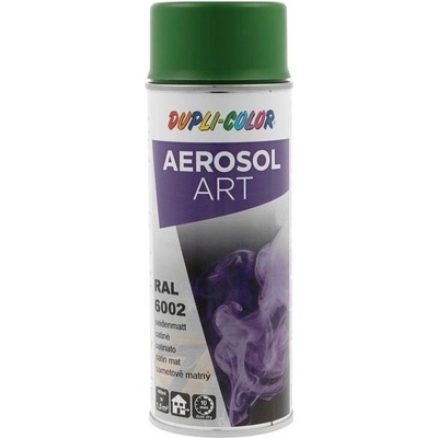 Dupli Color ART RAL 6002 Listová zelená polomatná farba v spreji 400 ml