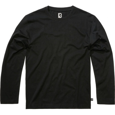Brandit triko s dlouhým rukávem Premium Longsleeve černé