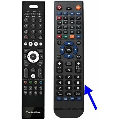 Diaľkový ovládač Technisat univerzálny