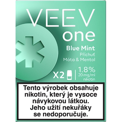 VEEV ONE náplň Blue Mint 20mg 2ks