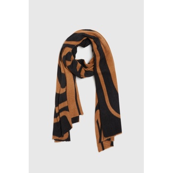 Moodo Шал с геометричен десен кафяв Moodo Moodo | Kafyav | ЖЕНИ | ЕДИН РАЗМЕР