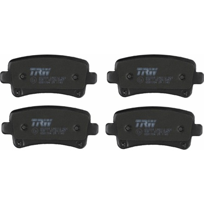 Sada brzdových platničiek kotúčovej brzdy TRW GDB1784