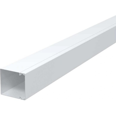 OBO Bettermann 6248694 káblová lišta držiak káblov 2000 x 80 x 80 mm 1 ks biela