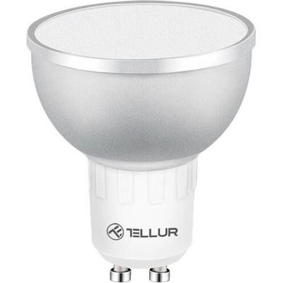 Tellur WiFi Smart LED RGB žárovka GU10, 5 W, čirá, teplá bílá