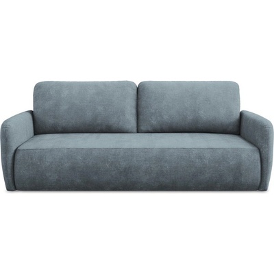 makamii Сиво-син шенилов разтегателен диван с място за съхранение 218 cm Lilo - Makamii (LILO_3SF_61_P1_C4)