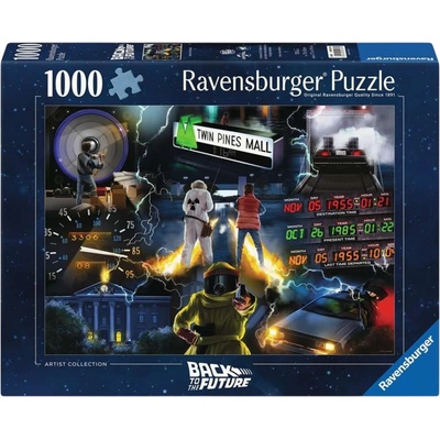 RAVENSBURGER Návrat do budúcnosti 1000 dielov