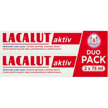 Lacalut Aktiv 2 x 75 ml