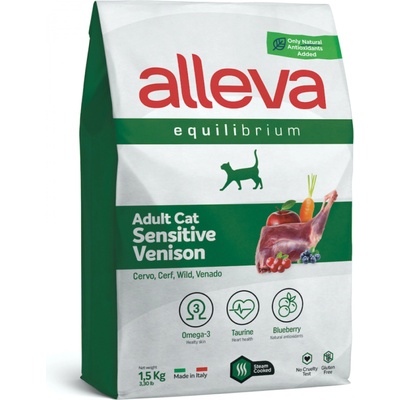 Alleva Equilibrium Adult Sensitive venison 1,5 kg