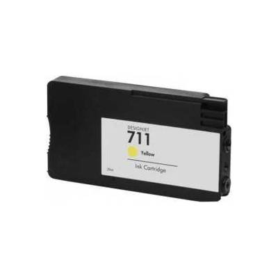 Compatible ГЛАВА HEWLETT PACKARD Designjet T120 / T520 ePrinter series - Yellow - (711Y) - CZ132A - P№ NP-H-711Y - G&G - 200HPCZ132AGG