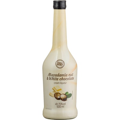 Tokaj Spirit White Chocolate & Macadamia nuts cream 15% 0,5 l (čistá fľaša)