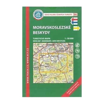 KČT 96 Moravskoslezské Beskydy 1:50 000