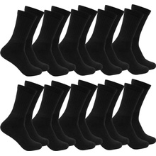 Sportinartor Športové ponožky 10 párov čierne