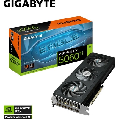 Gigabyte GeForce RTX 5060 Ti EAGLE MAX OC 8GB GDDR7 GV-N506TEAGLEMAX OC-8GD