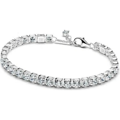 PANDORA Třpytivý výrazný tenisový náramek 16 cm 593539C01-16