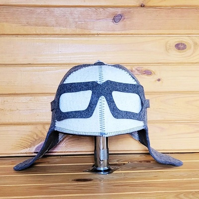 Ovcí Věci Čepice Pilot tmavě šedá