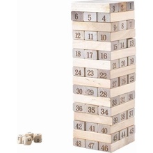 Dřevěná jenga věž 54 ks