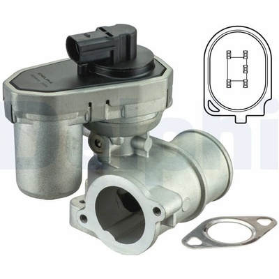 AGR - Ventil DELPHI EG10410-12B1