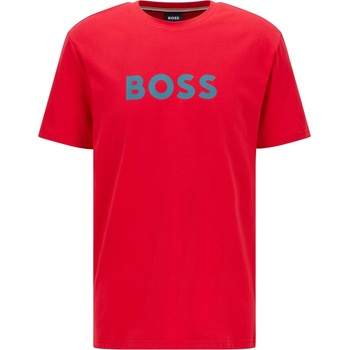 Image 1 of Boss Тениска Boss Men's HBW Logo T-Shirt Logo Printed - Bright Red 629