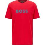 Boss Тениска Boss Mens BOSS Bodywear Short Sleeve T-Shirt with Logo Print Detail - Bright Red 629