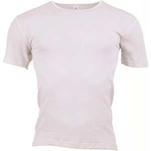 Engel Мъжко копринено термобельо Engel Undershirt S/S Merino base layer - Natural - размер 54/56 (EU) (014-0596-0113)