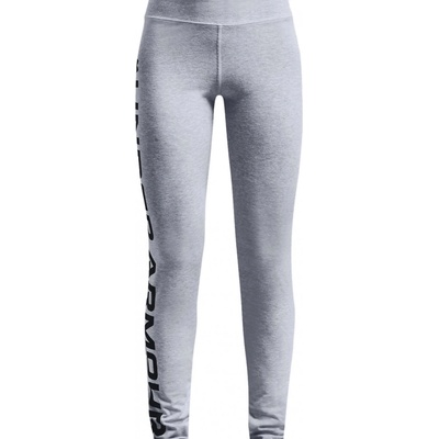 Under Armour Girls Sportstyle Branded Leggings sivá