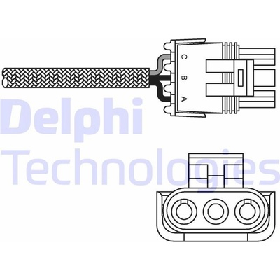 Lambda sonda DELPHI ES10990-12B1