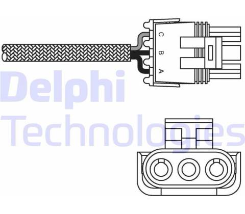 Lambda sonda DELPHI ES10990-12B1