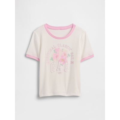 GAP Детска риза с логото на GAP GAP | Byal | Момичешки | XXL