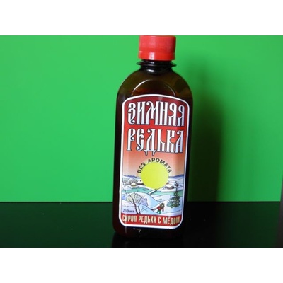 Ruská medicína sirup z černé ředkve s medem 200 ml