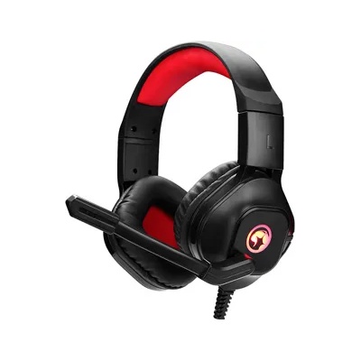 Marvo HG8929, slúchadlá s mikrofónom, čierna, podsvietená, 3.5 mm jack + rozdvojka + USB