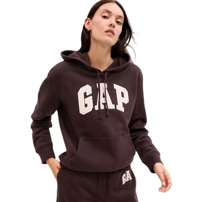 GAP LOGO dámská mikina hnědá