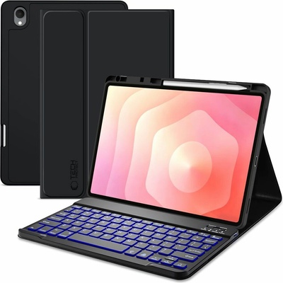 Kryt Tech-Protect SC Pen + Klávesnica na Samsung Galaxy Tab S12+ Plus 12.4 X840 / X846B Black
