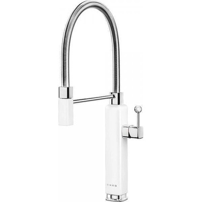 Smeg Кухненски смесител smeg mdf50wh, Бял (mdf50wh)