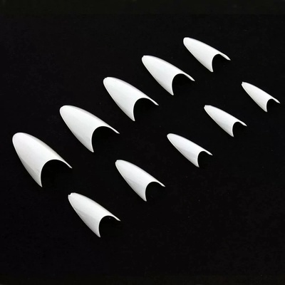 Starnails Tipy Natural tvar mandle bez l plochy box 120 ks