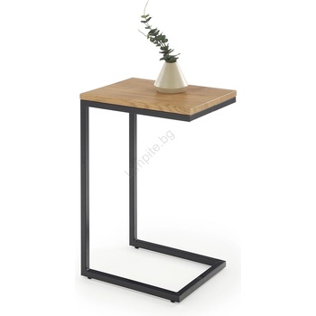 Halmar Холна маса auria дъб/черно (ha0182)