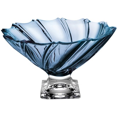 Bohemia Treasury Krištálová miska Pomti blue 310 mm