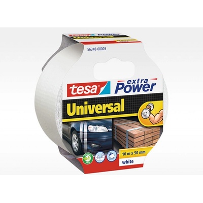 tesa Textilní páska Extra Power Universal 10 m x 50 mm bílá