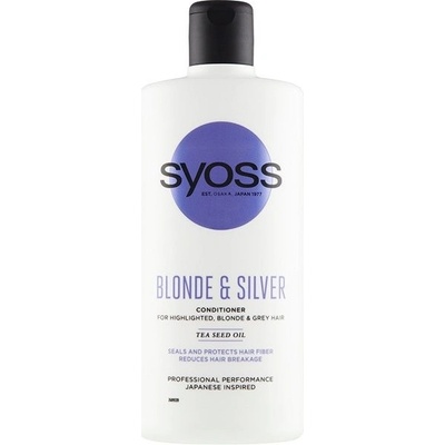 Syoss Blonde & Silver kondicionér 500 ml