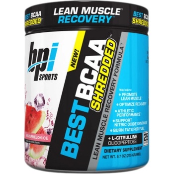 BPI Sports Best BCAA / Shredded [275 грама] Синя малина