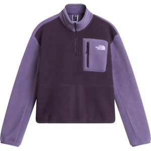 The North Face Дамски поларен пуловер The North Face Women's Yumiori 1/4 Zip Fleece jumper - Endless Dusk / Grounded Plum (105-7922-0414)