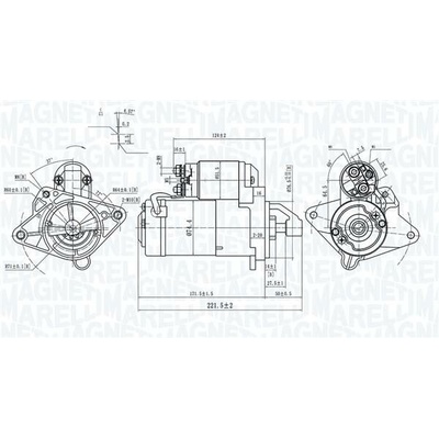 Startér MAGNETI MARELLI 063721415010