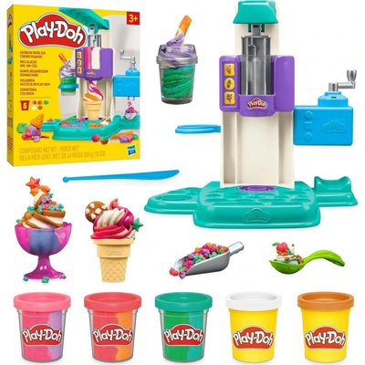 PlayDoh Zakřivená zmrzlinárna