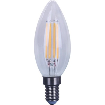 Immax LED žárovka Filament E14 4W LED žárovka, E14, 230V, C35, 4W, 2700K, teplá bílá, 470lm, stmívání