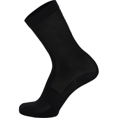 Santini Cyklistické ponožky klasické PURO čierna