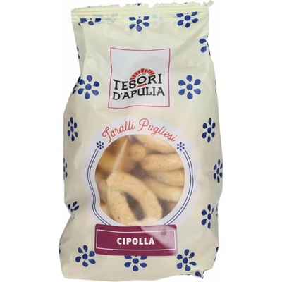 Tesori d’Apulia tradičné apúlske chrumkavé taralli s cibuľou 300 g