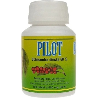 Hemann Pilot schizandra čínská 60% 100 tablet