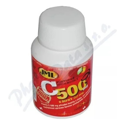 JML Vitamin C 500 mg šípky 65 kapsúl