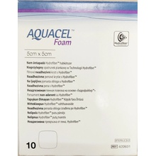 Aquacel foam Ag neadhesivní 5 x 5 cm 10 ks