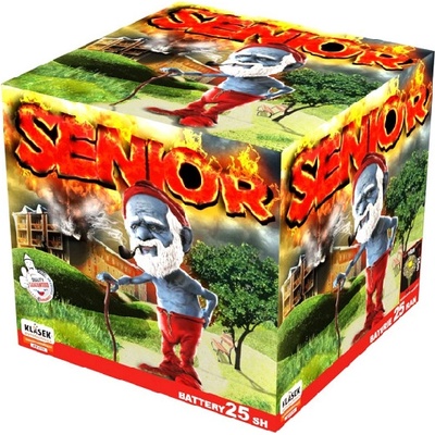 Kompaktný ohňostroj Senior 25 rán 20 mm