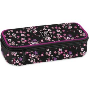 Ars Una Голям объл несесер Ars Una Pearl Blossom Black (56163773)